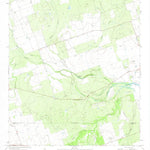 United States Geological Survey Carrizo Springs NW, TX (1972, 24000-Scale) digital map