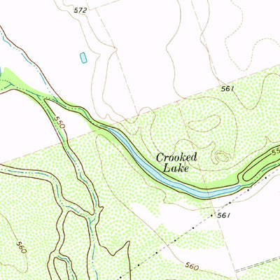 United States Geological Survey Carrizo Springs NW, TX (1972, 24000-Scale) digital map
