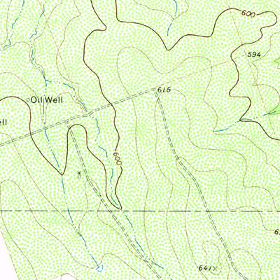 United States Geological Survey Carrizo Springs NW, TX (1972, 24000-Scale) digital map