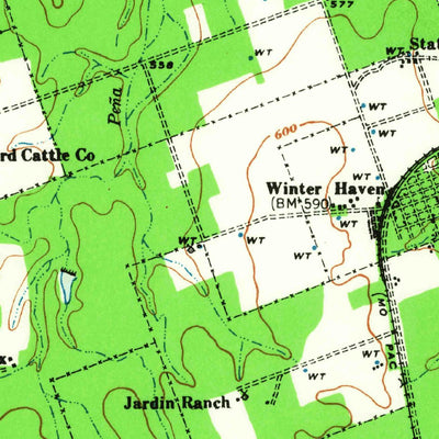 United States Geological Survey Carrizo Springs, TX (1939, 62500-Scale) digital map
