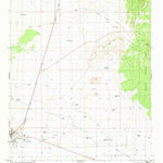United States Geological Survey Carrizozo East, NM (1982, 24000-Scale) digital map