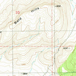 United States Geological Survey Carrizozo East, NM (1982, 24000-Scale) digital map