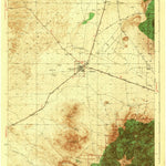 United States Geological Survey Carrizozo, NM (1943, 62500-Scale) digital map