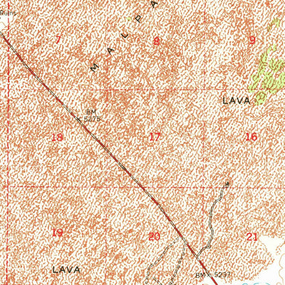 United States Geological Survey Carrizozo, NM (1950, 62500-Scale) digital map