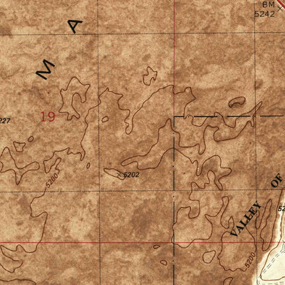 United States Geological Survey Carrizozo West, NM (1982, 24000-Scale) digital map