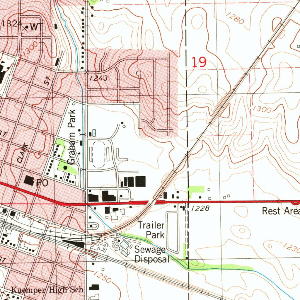 Carroll East, IA (1980, 24000-Scale) Map by United States Geological ...