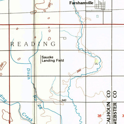 United States Geological Survey Carroll, IA (1993, 100000-Scale) digital map