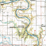 United States Geological Survey Carroll, IA (1993, 100000-Scale) digital map