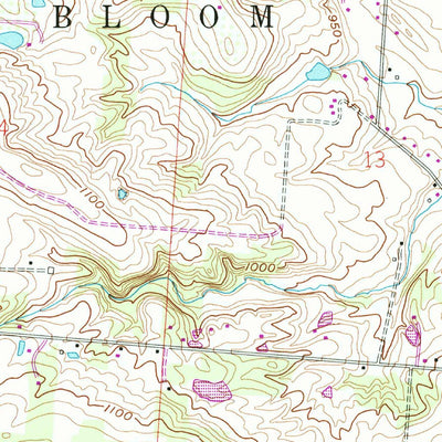 United States Geological Survey Carroll, OH (1958, 24000-Scale) digital map