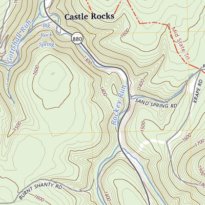 United States Geological Survey Carroll, PA (2023, 24000-Scale) digital map