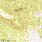 United States Geological Survey Carroll Summit NE, NV (1969, 24000-Scale) digital map