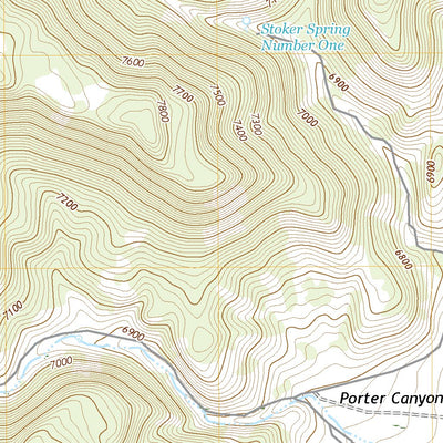 United States Geological Survey Carroll Summit NE, NV (2021, 24000-Scale) digital map
