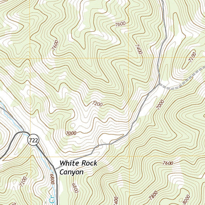 United States Geological Survey Carroll Summit, NV (2021, 24000-Scale) digital map