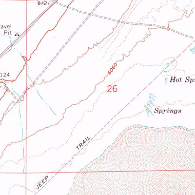 United States Geological Survey Carroll Summit SE, NV (1969, 24000-Scale) digital map