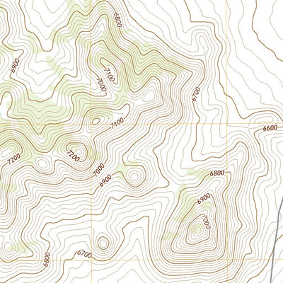 United States Geological Survey Carroll Summit SE, NV (2021, 24000-Scale) digital map