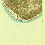 United States Geological Survey Carrollton, KY-IN (1943, 24000-Scale) digital map