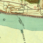 United States Geological Survey Carrollton, KY-IN (1943, 24000-Scale) digital map