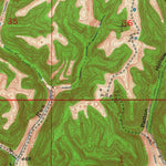 United States Geological Survey Carrollton, KY-IN (1953, 24000-Scale) digital map