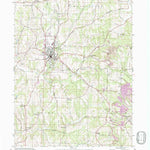 United States Geological Survey Carrollton, OH (1994, 24000-Scale) digital map