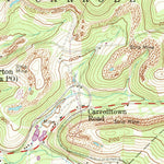 United States Geological Survey Carrolltown, PA (1961, 24000-Scale) digital map
