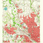 United States Geological Survey Carrolton, TX (1959, 62500-Scale) digital map