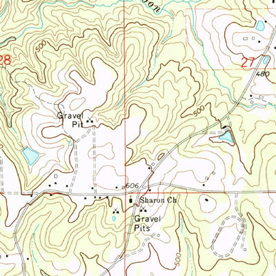 United States Geological Survey Carrville, AL (1971, 24000-Scale) digital map