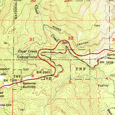 United States Geological Survey Carson City, NV (1956, 62500-Scale) digital map