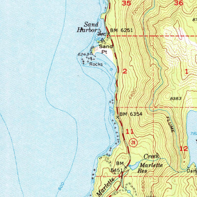United States Geological Survey Carson City, NV (1956, 62500-Scale) digital map