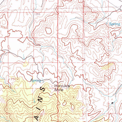 United States Geological Survey Carson City, NV (1979, 100000-Scale) digital map