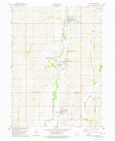 United States Geological Survey Carson, IA (1978, 24000-Scale) digital map