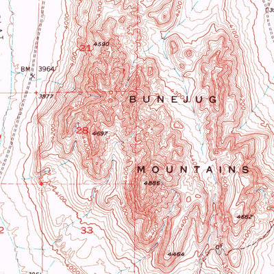 United States Geological Survey Carson Lake, NV (1951, 62500-Scale) digital map