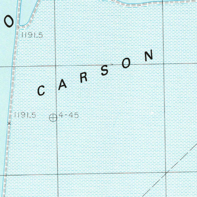 United States Geological Survey Carson Lake, NV (1985, 24000-Scale) digital map