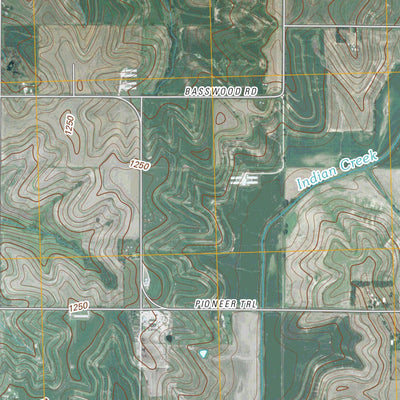United States Geological Survey Carson NE, IA (2010, 24000-Scale) digital map