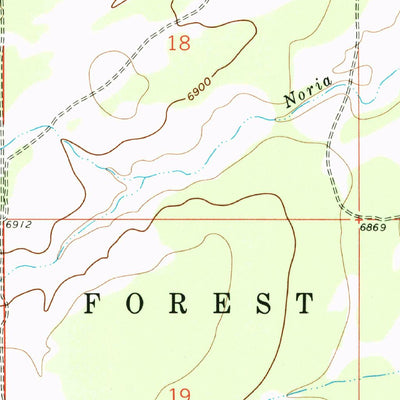 United States Geological Survey Carson, NM (1961, 24000-Scale) digital map