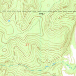 United States Geological Survey Carson, OK (1971, 24000-Scale) digital map