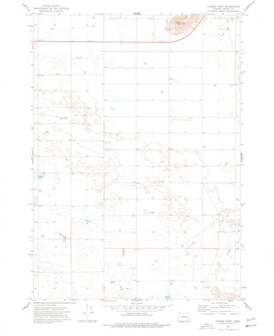 United States Geological Survey Carson Point, OR (1973, 24000-Scale) digital map