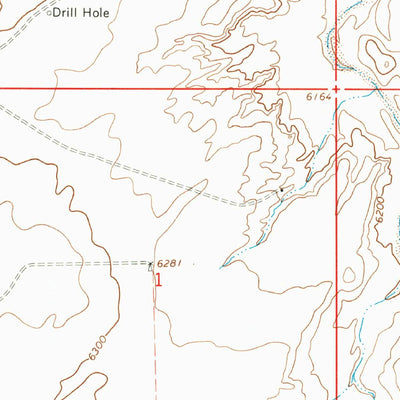 United States Geological Survey Carson Trading Post, NM (1966, 24000-Scale) digital map