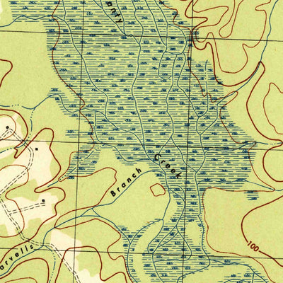 United States Geological Survey Carson, VA (1944, 31680-Scale) digital map