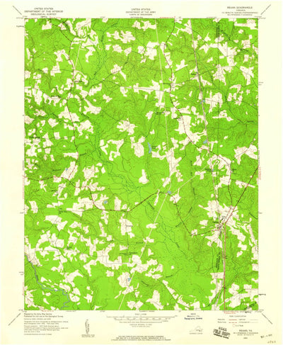 United States Geological Survey Carson, VA (1952, 24000-Scale) digital map