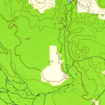 United States Geological Survey Carson, VA (1952, 24000-Scale) digital map