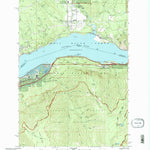 United States Geological Survey Carson, WA-OR (1994, 24000-Scale) digital map