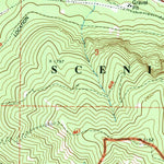 United States Geological Survey Carson, WA-OR (1994, 24000-Scale) digital map