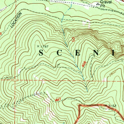 United States Geological Survey Carson, WA-OR (1994, 24000-Scale) digital map