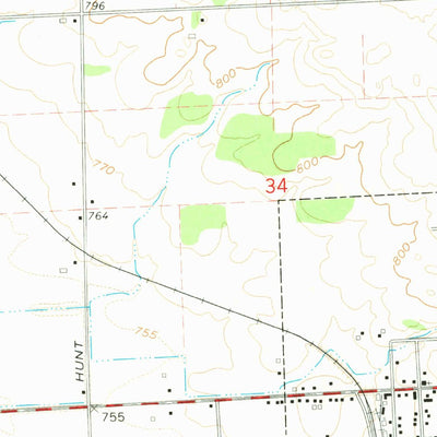 United States Geological Survey Carsonville, MI (1963, 24000-Scale) digital map