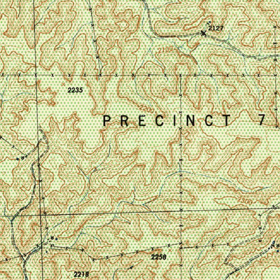 United States Geological Survey Carta Valley, TX (1943, 62500-Scale) digital map