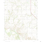United States Geological Survey Carter East, OK (2022, 24000-Scale) digital map
