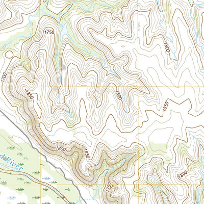 United States Geological Survey Carter East, OK (2022, 24000-Scale) digital map