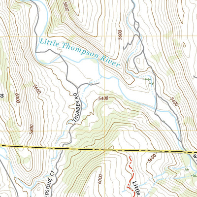 United States Geological Survey Carter Lake Reservoir, CO (2022, 24000-Scale) digital map
