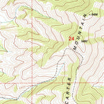 United States Geological Survey Carter Mountain, MT (1995, 24000-Scale) digital map