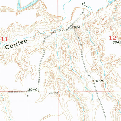 Carter, MT (1953, 24000-Scale) Map by United States Geological Survey ...